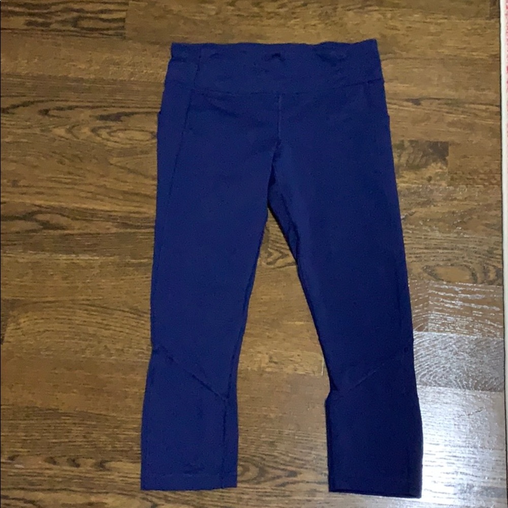 lululemon pace rival crop 8 navy
